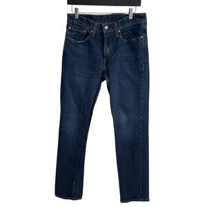 Levis Mens 511 Slim Fit Stretch Jeans 31x32 dark wash  Denim Cotton Blend